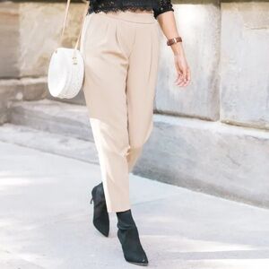 Aritzia Babaton Cohen Pants size 00, beige color